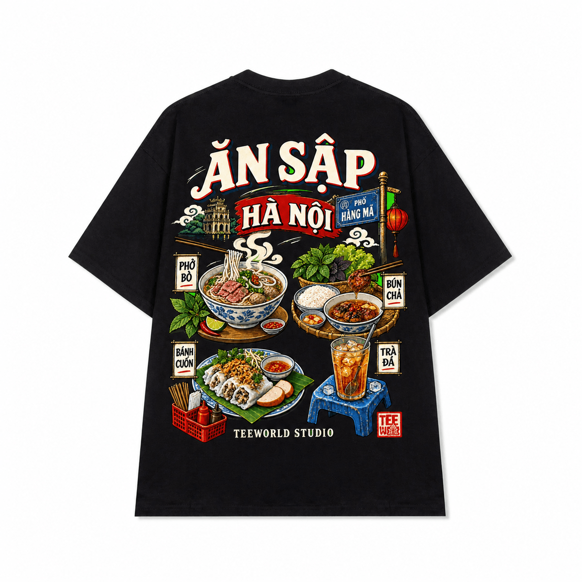 Ảnh sản phẩm Ăn Sập Hà Nội Tee