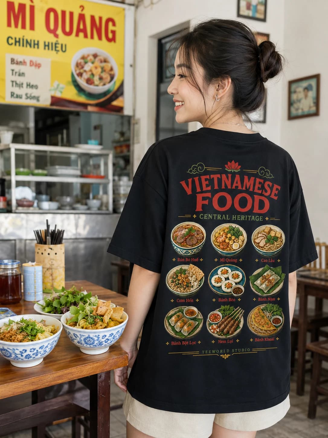 Bản Đồ Món Miền Trung Tee