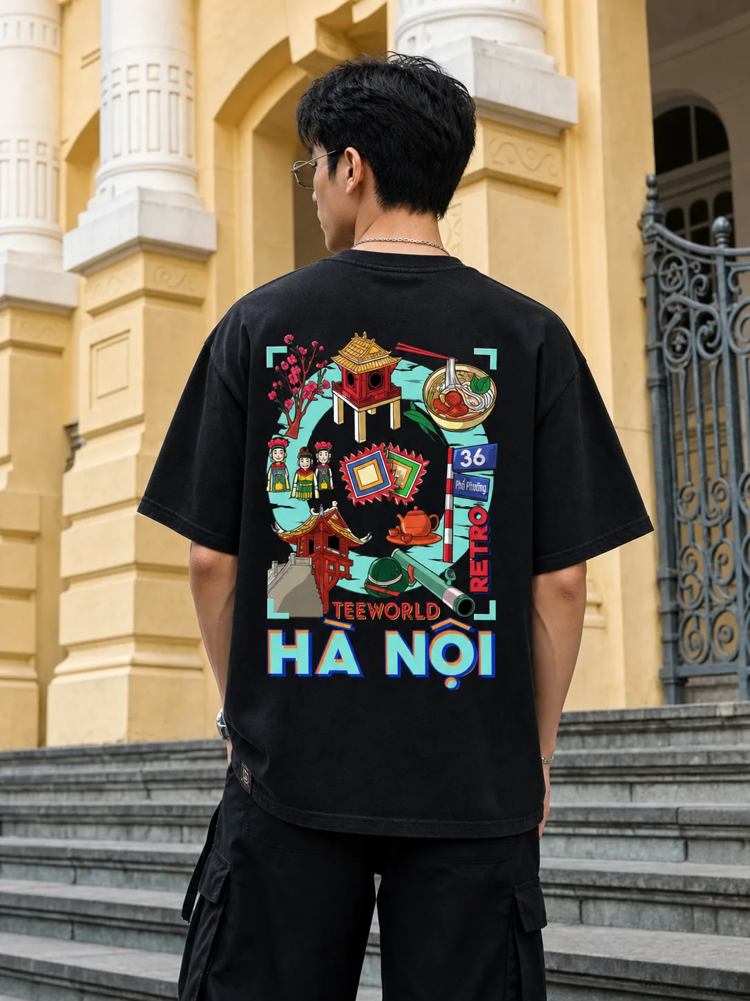 Hà Nội Retro Tee